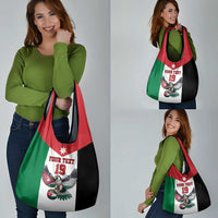 Custom World Football 2026 Jordan Grocery Bag Eagle Rising Road To Champion - Wonder Print Shop