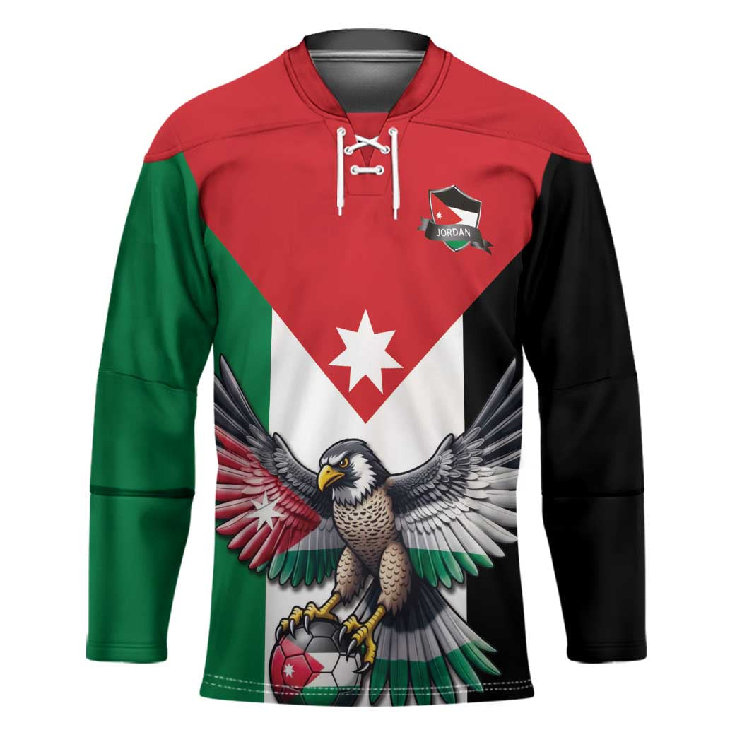 Custom World Football 2026 Jordan Hockey Jersey Eagle Rising Road To Champion - Wonder Print Shop