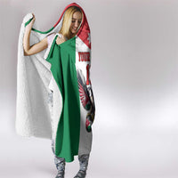 Custom World Football 2026 Jordan Hooded Blanket Eagle Rising Road To Champion - Wonder Print Shop