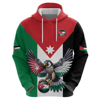 Custom World Football 2026 Jordan Hoodie Eagle Rising Road To Champion - Wonder Print Shop