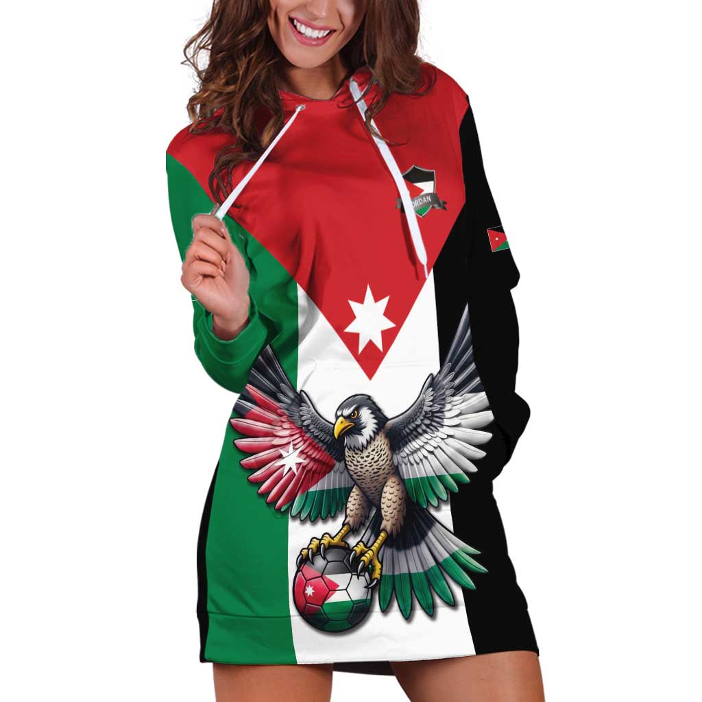 Custom World Football 2026 Jordan Hoodie Dress Eagle Rising Road To Champion - Wonder Print Shop