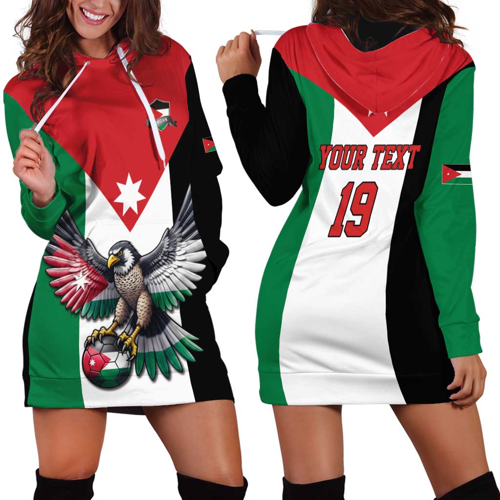 Custom World Football 2026 Jordan Hoodie Dress Eagle Rising Road To Champion - Wonder Print Shop