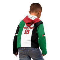 Custom World Football 2026 Jordan Kid Hoodie Eagle Rising Road To Champion - Wonder Print Shop