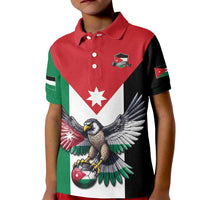 Custom World Football 2026 Jordan Kid Polo Shirt Eagle Rising Road To Champion - Wonder Print Shop
