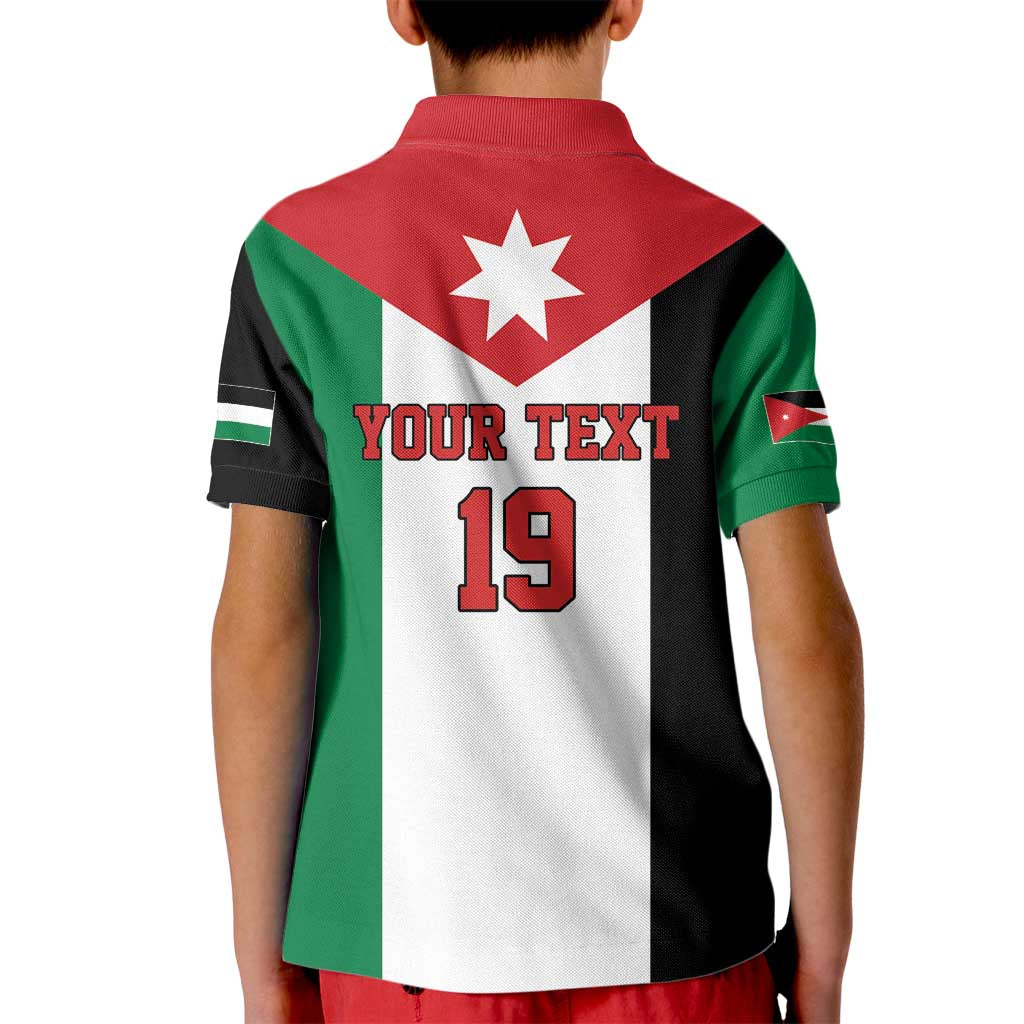 Custom World Football 2026 Jordan Kid Polo Shirt Eagle Rising Road To Champion - Wonder Print Shop