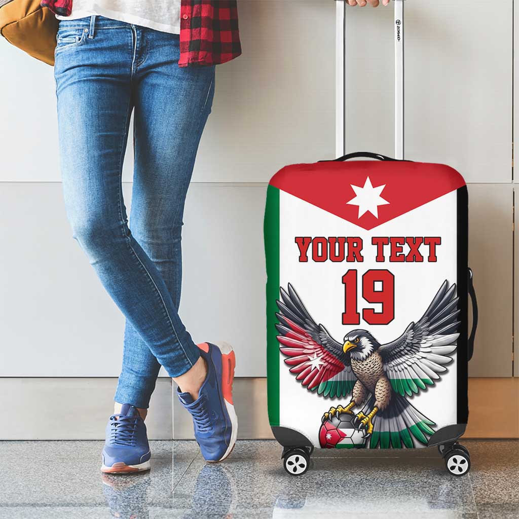 Custom World Football 2026 Jordan Luggage Cover Eagle Rising Road To Champion - Wonder Print Shop