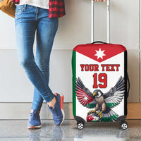 Custom World Football 2026 Jordan Luggage Cover Eagle Rising Road To Champion - Wonder Print Shop