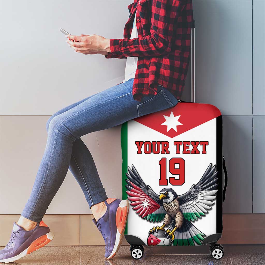 Custom World Football 2026 Jordan Luggage Cover Eagle Rising Road To Champion - Wonder Print Shop