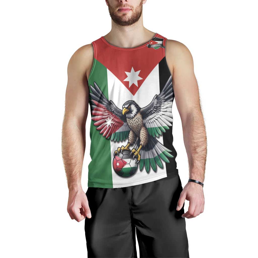 Custom World Football 2026 Jordan Men Tank Top Eagle Rising Road To Champion - Wonder Print Shop