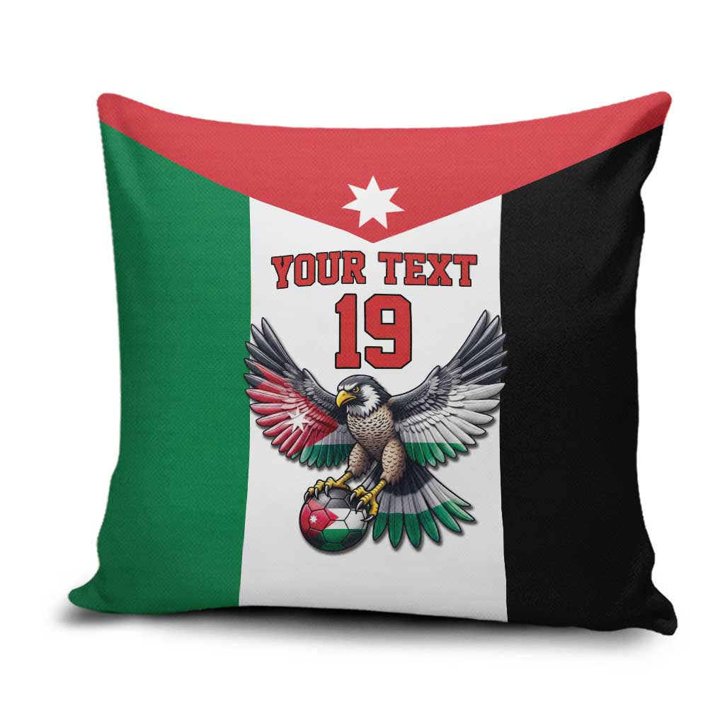 Custom World Football 2026 Jordan Pillow Cover Eagle Rising Road To Champion - Wonder Print Shop