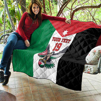 Custom World Football 2026 Jordan Quilt Eagle Rising Road To Champion - Wonder Print Shop
