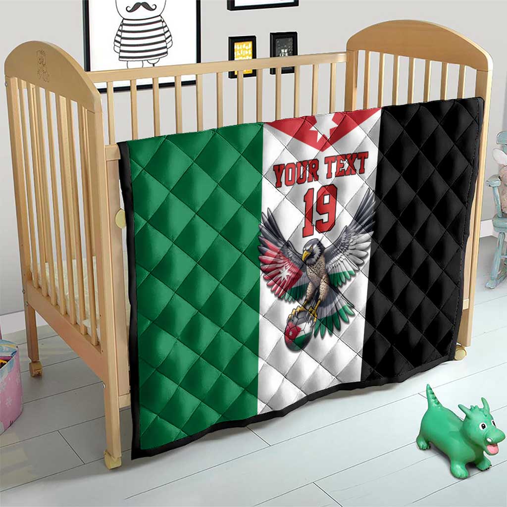 Custom World Football 2026 Jordan Quilt Eagle Rising Road To Champion - Wonder Print Shop