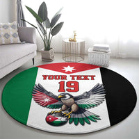 Custom World Football 2026 Jordan Round Carpet Eagle Rising Road To Champion - Wonder Print Shop