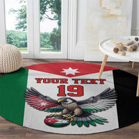 Custom World Football 2026 Jordan Round Carpet Eagle Rising Road To Champion - Wonder Print Shop