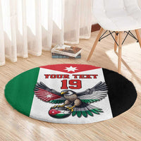Custom World Football 2026 Jordan Round Carpet Eagle Rising Road To Champion - Wonder Print Shop