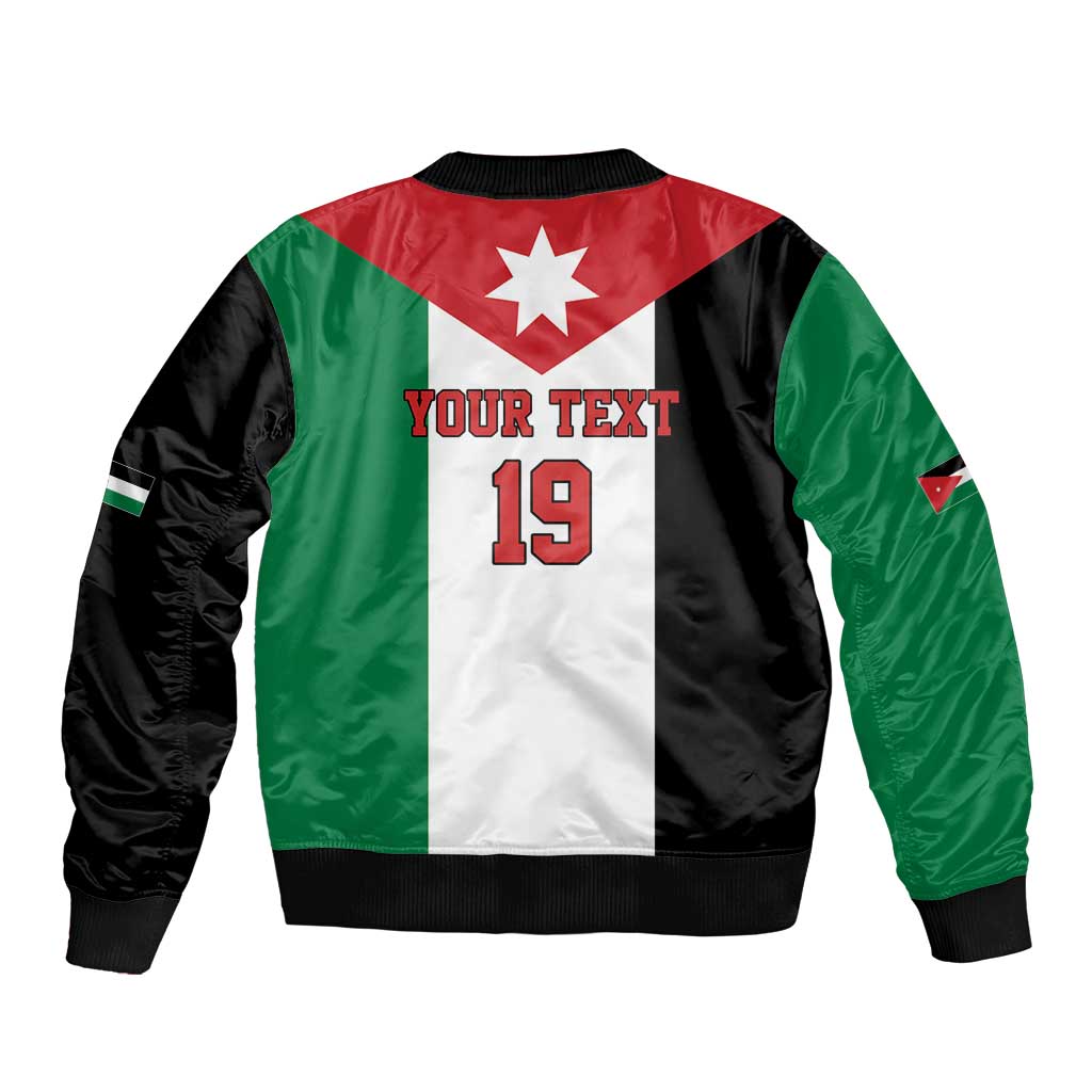 Custom World Football 2026 Jordan Sleeve Zip Bomber Jacket Eagle Rising Road To Champion - Wonder Print Shop