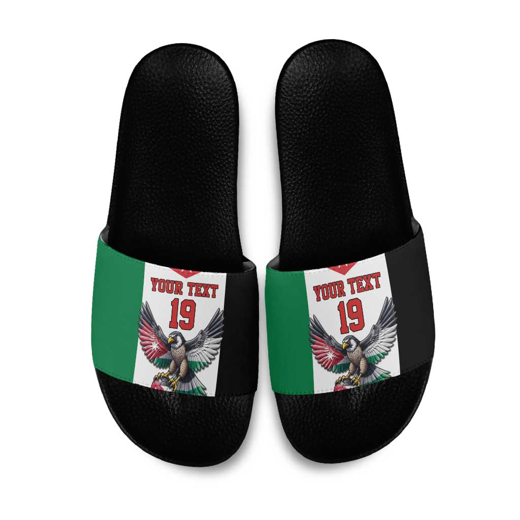 Custom World Football 2026 Jordan Slide Sandals Eagle Rising Road To Champion - Wonder Print Shop