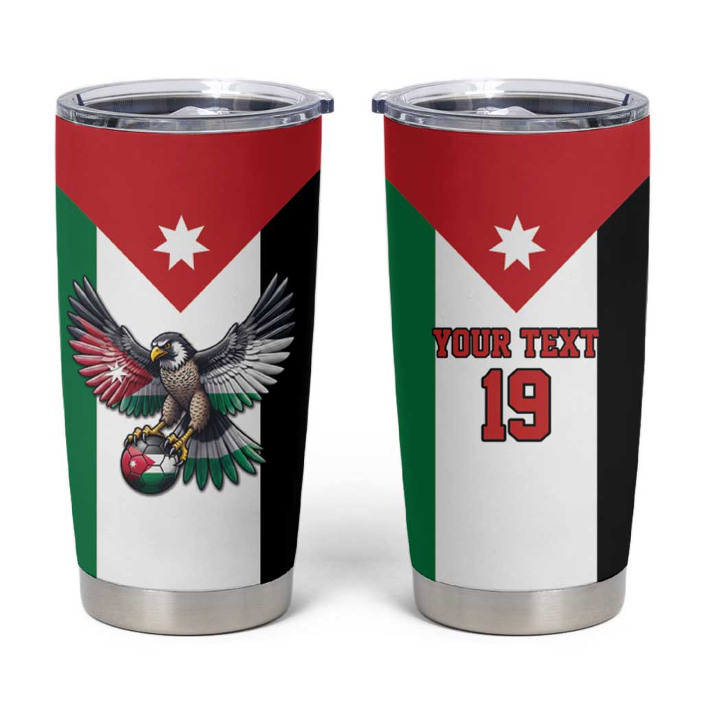 Custom World Football 2026 Jordan Tumbler Cup Eagle Rising Road To Champion - Wonder Print Shop