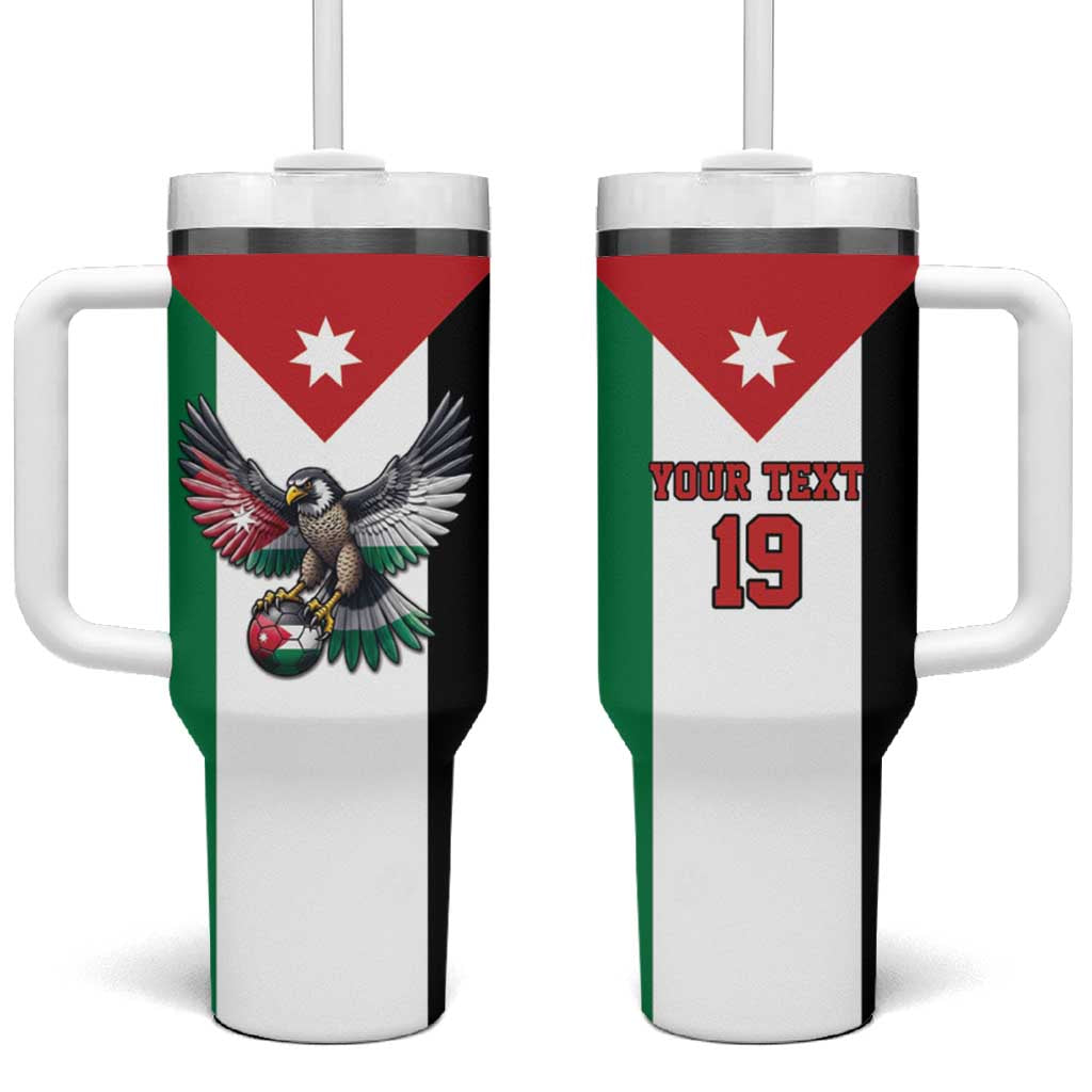 Custom World Football 2026 Jordan Tumbler With Handle Eagle Rising Road To Champion - Wonder Print Shop