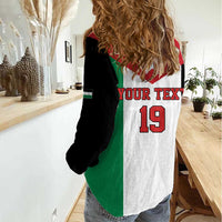Custom World Football 2026 Jordan Women Casual Shirt Eagle Rising Road To Champion - Wonder Print Shop