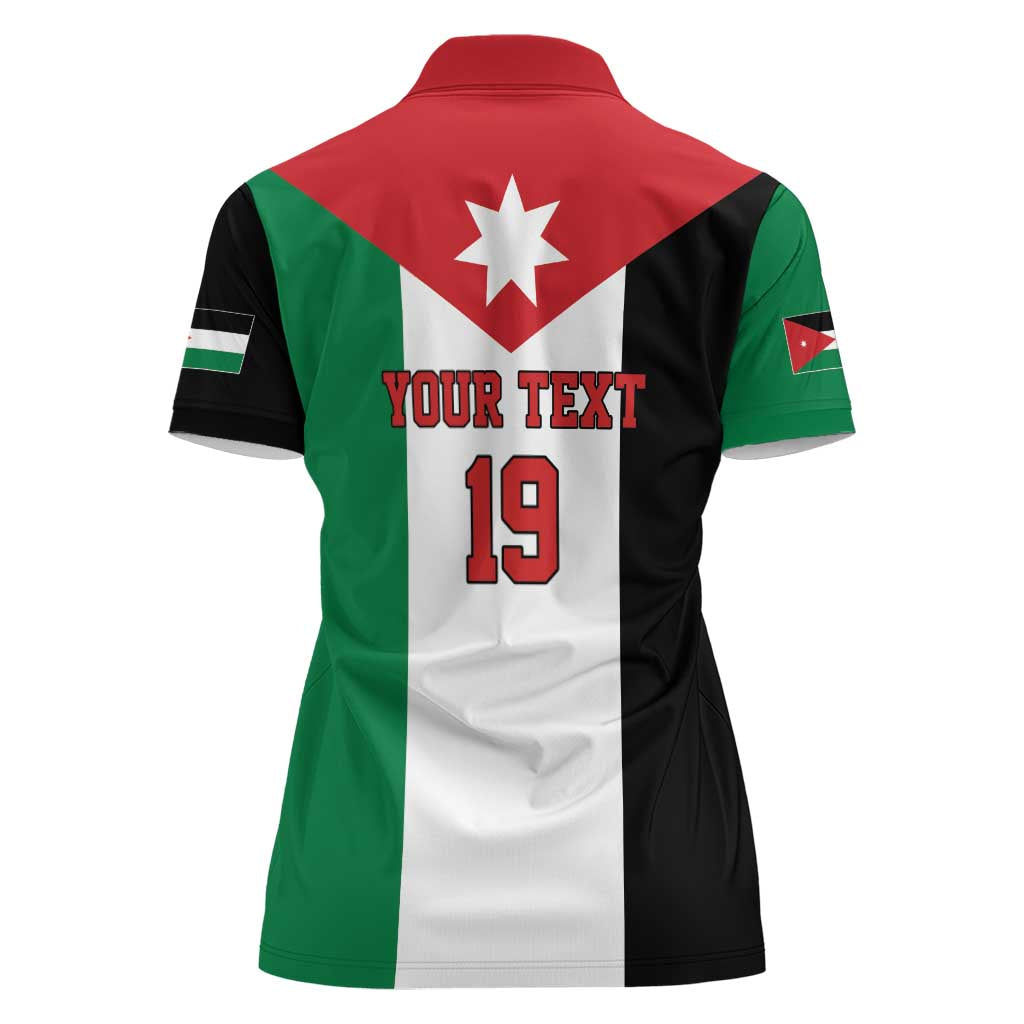 Custom World Football 2026 Jordan Women Polo Shirt Eagle Rising Road To Champion - Wonder Print Shop