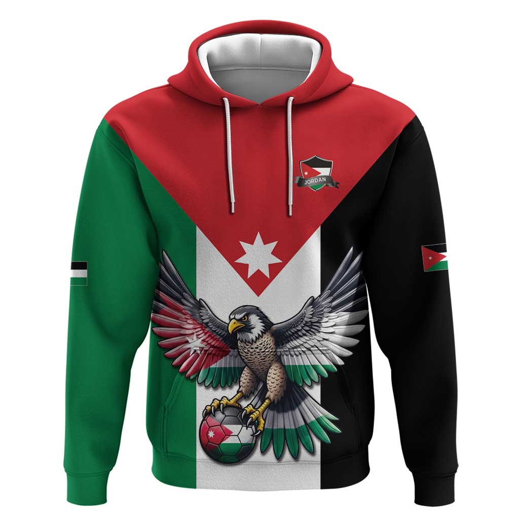 Custom World Football 2026 Jordan Zip Hoodie Eagle Rising Road To Champion - Wonder Print Shop