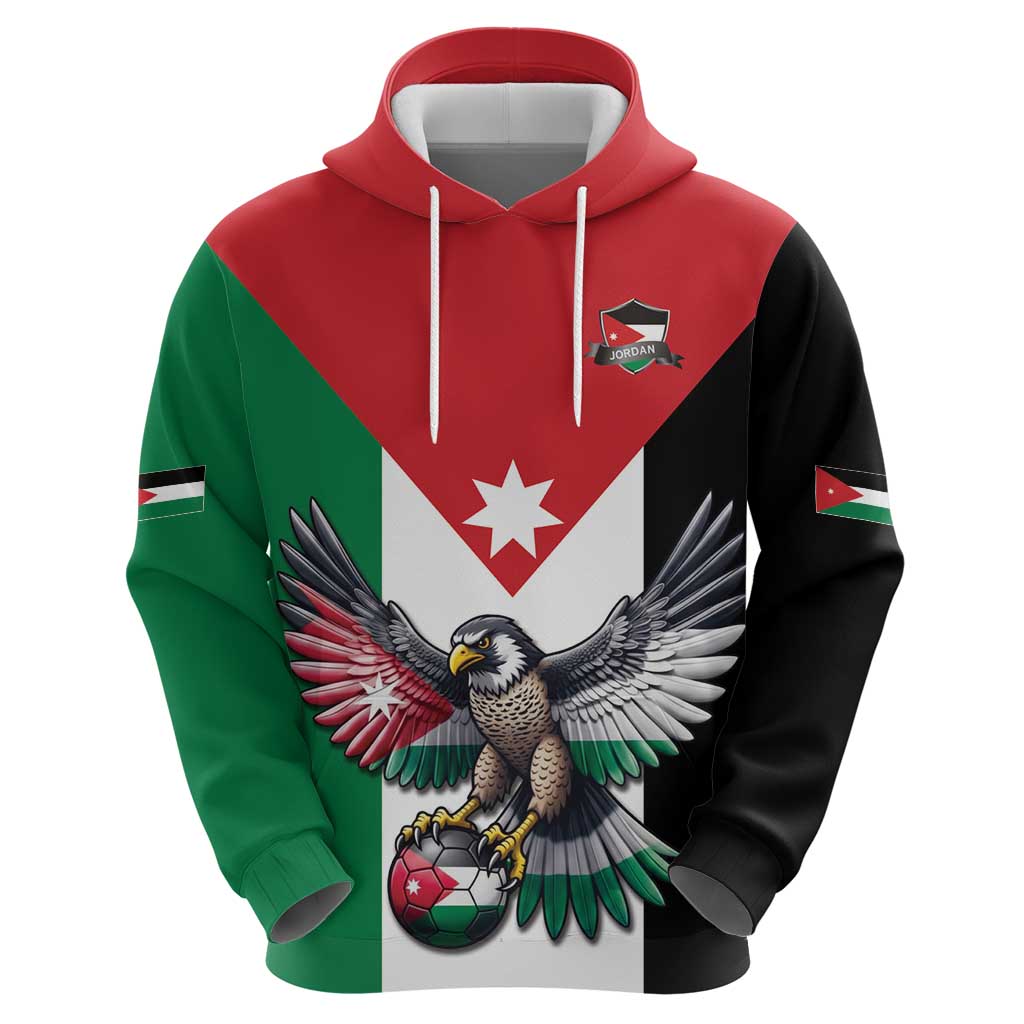 Custom World Football 2026 Jordan Zip Hoodie Eagle Rising Road To Champion - Wonder Print Shop