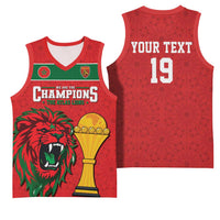 Morocco Champions Football Custom Basketball Jersey Atlas Lions Rise
