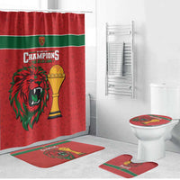 Morocco Champions Football Bathroom Set Atlas Lions Rise