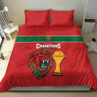 Morocco Champions Football Bedding Set Atlas Lions Rise