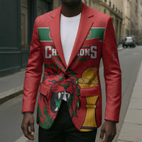 Morocco Champions Football Custom Blazer Atlas Lions Rise