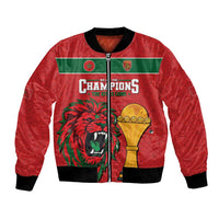 Morocco Champions Football Custom Bomber Jacket Atlas Lions Rise
