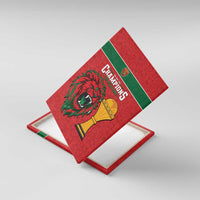 Morocco Champions Football Canvas Wall Art Atlas Lions Rise