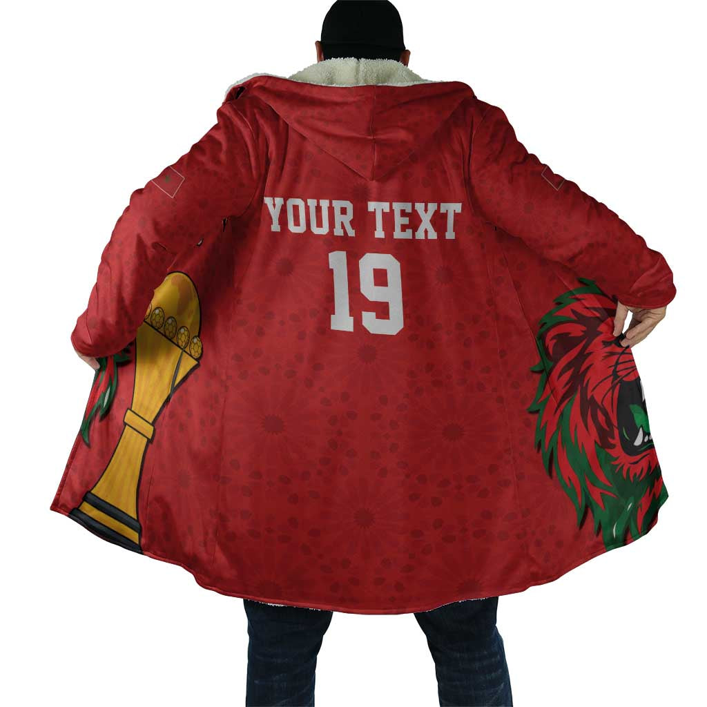 Morocco Champions Football Custom Cloak Atlas Lions Rise