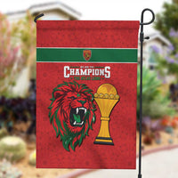 Morocco Champions Football Garden Flag Atlas Lions Rise