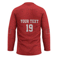 Morocco Champions Football Custom Hockey Jersey Atlas Lions Rise