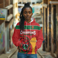 Morocco Champions Football Custom Hoodie Atlas Lions Rise