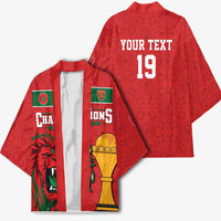Morocco Champions Football Custom Kimono Atlas Lions Rise