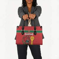 Morocco Champions Football Leather Bag Atlas Lions Rise