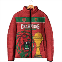 Morocco Champions Football Custom Padded Jacket Atlas Lions Rise