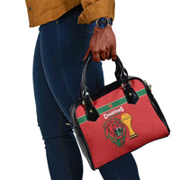 Morocco Champions Football Shoulder Handbag Atlas Lions Rise