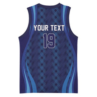 Custom Rugby Scotland Basketball Jersey Highland Cow Mascot Go Scottish