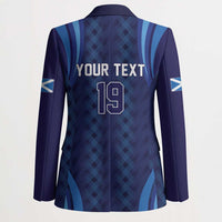 Custom Rugby Scotland Blazer Highland Cow Mascot Go Scottish