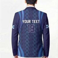 Custom Rugby Scotland Blazer Highland Cow Mascot Go Scottish