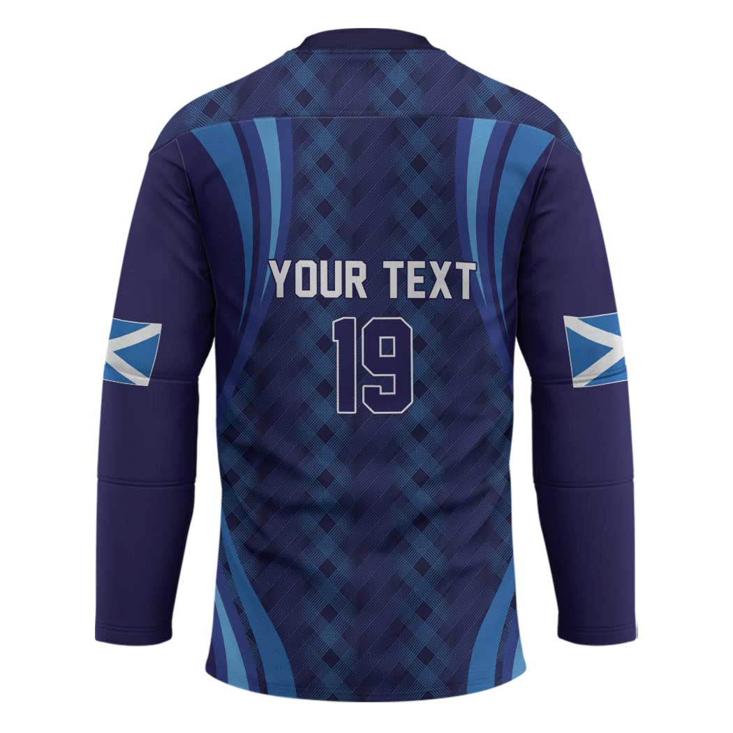 Custom Rugby Scotland Hockey Jersey Highland Cow Mascot Go Scottish