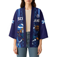 Custom Rugby Scotland Kimono Highland Cow Mascot Go Scottish