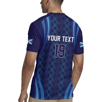 Custom Rugby Scotland Rugby Jersey Highland Cow Mascot Go Scottish