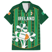 Custom Rugby Ireland Hawaiian Shirt Irish Lucky Shamrock