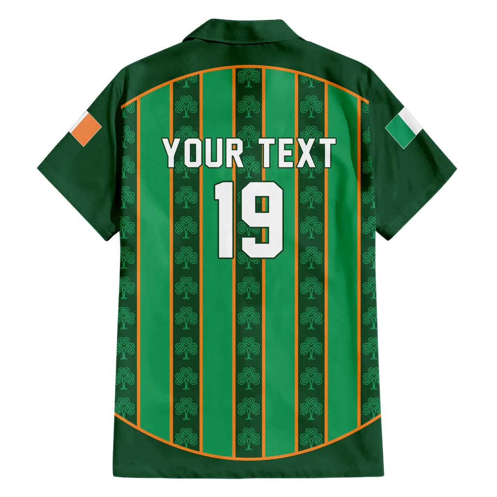 Custom Rugby Ireland Hawaiian Shirt Irish Lucky Shamrock