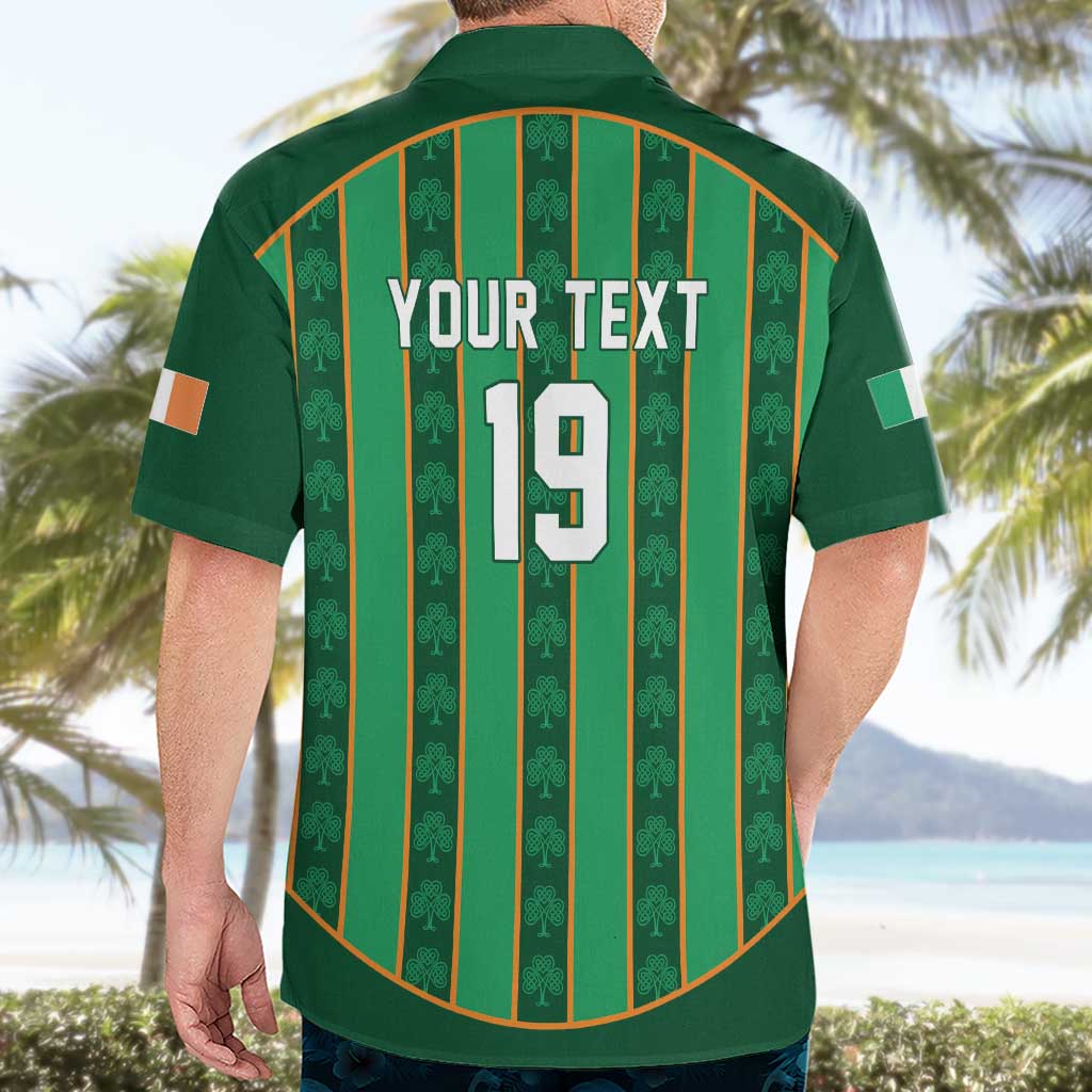 Custom Rugby Ireland Hawaiian Shirt Irish Lucky Shamrock